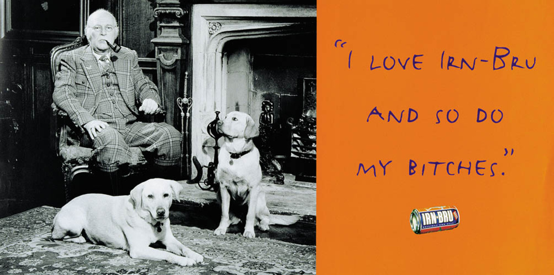 View IrnBru Ad By The Leith Agency Edinburgh, Lürzer's Archive